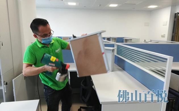 室内空气甲醛治理百悦环保佛山办公室除甲醛