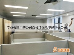 专业去除甲醛公司百悦环保除甲醛环保公司